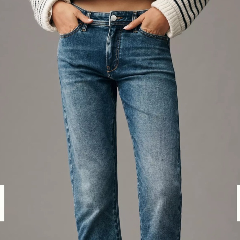 Pilcro slim boyfriend jeans size 34 petites